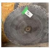 36-Inch Wet Cutting Concrete Saw Blade