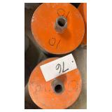 Two 10" Wet Cutting Core Bits