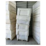 (4)Stacking Plastic Bins