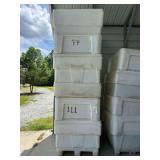(6)Stacking Plastic Bins