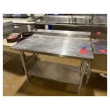 Stainless steel prep table 4