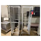 (2x) Stainless Steel Sheet Rack Full