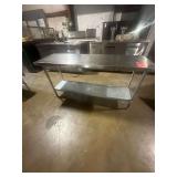 Stainless steel prep table 6