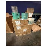 Pallet of Sealed Air Inflatable Packing Roll