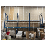 Pallet Racking- (4) 16ft. Uprights (18) 8ft. Crossmembers