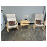 Two Chairs w/ Side Table