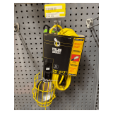 Yellow Jacket 25 ft Work Light with Protective Cage