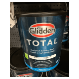 (7x) Glidden Total Interior Paint and Primer: Semi-Gloss, Midtone Base, 1 Gallon
