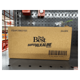 DIB Alkaline AA Batteries 8-Pack: Case of 12 Packs