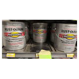 (5x) Rust-Oleum Professional High Performance Enamel: Smoke Gray, Light Machine Gray, and Aluminum, Oil-Based, 1 Gallon