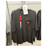 (6x) Milwaukee Short & Long Sleeve Pocket T-Shirts and Hoodie: , Size L, Odor Control