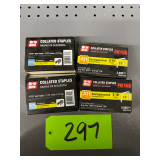 Grip Rite Collated Staples, STCR 7/16' x 1/4' & A11 5/16' & 3/8', 5,000-Pc (Qty: Four)