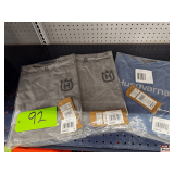 (3x) Husqvarna Short T-shirts | men's size medium