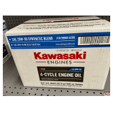 (12x) 1qt Kawasaki 4-Cycle Synthetic Blend Engine Oil | SAE 20W-50