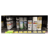 (24x) Rust-Oleum Spray Paint: Whites, Frosted Glass, Reflective Finish, Imagine Metallic Gold