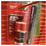 Milwaukee M12 RedLithium High Output CP2.5 Battery 48-11-2425 12V Lithium-Ion