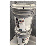 (2x) Glidden Barn and Fence Wood Finish: Exterior Flat Black, 5 Gallon