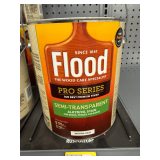 (9x) Flood Pro Series Semi-Transparent Alkyd and Oil Stain: Neutral Base, 1 Gallon