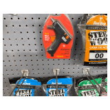 Sanding Supplies: Red Devil Steel Wool, Do It Best Sanding Discs, Pads, and Bare Wood Sandpaper
