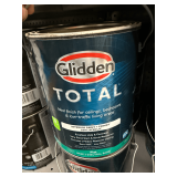 (8x) Glidden Total Interior Paint and Primer: Flat, Neutral Base, 1 Gallon