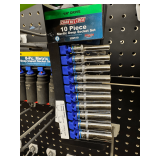 (2x) Channel Lock 10 Piece Metric Deep Socket Set 1/4 Inch Drive