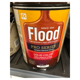 (12x) Flood Pro Series Solid Color 100% Acrylic Stain: Deep Base, 1 Gallon