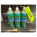 (3x) Slime Prevent & Repair Flat Tires Tire Sealant, Mower/ATV, 24 oz