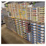 Massive Hardware Grouping: Hillman Stainless Steel & Galvanized Carriage, Lag, & Hex Bolts, Metric Cap Screws, Springs, & More ( Includes Labeled Bins)