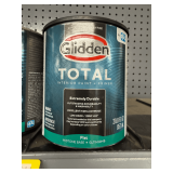 (8x) Glidden Total Interior Paint and Primer: Flat, Midtone Base, 29 Oz