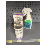 Tile and Grout: Polyblend Sanded Grout, Custom White Dry Un-Sanded Grout, TileLab Cleaner and Resealer