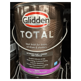 (7x) Glidden Total Exterior Paint and Primer: Satin, Midtone Base, 1 Gallon