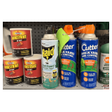 Starbar QuikStrike Fly Bait + Raid Yard Guard Fogger + Cutter Backyard Bug Control + OFF Deep Woods Insect Repellent