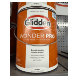 (12x) Glidden Wonder-Pro Interior PVA Primer: White, 1 Gallon