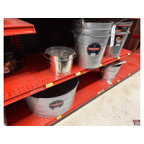 Behrens Galvanized Metalware: Buckets, Utility Pails, and Tubs