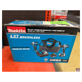 Makita 18V LXT Brushless 2-Tool Combo Kit XT269M Hammer Drill Impact Driver Batteries Charger Bag