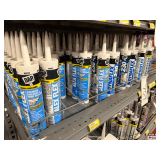 Adhesives and Sealants: DAP Alex Flex Molding and Trim, DAP Dynaflex 230 White, and DAP Butyl-Flex Gutter and Flashing