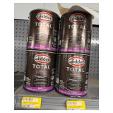 (6x) Glidden Total Exterior Paint and Primer: Satin, Assorted Bases, Quart Size