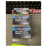 Channel Lock 3/8' Heavy Duty Tacker Staples, No. 4 & No. 11, 5,000-Pc (Qty: Three)