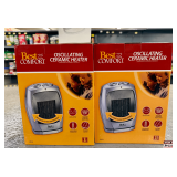 (2x) Best Comfort Oscillating Ceramic Heaters