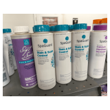 Spa Chemicals: Soft Soak and SpaGuard Stain and Scale Control, Calcium Hardness Increaser