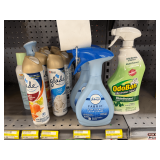 Air Fresheners: Citrus Magic, Glade Sprays, Febreze Fabric, OdoBan Disinfectant