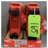 Milwaukee Packout Long Handle Tool Holder/ Wall Mounted Tool Clamp Racks
