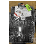 WeatherTech 4-Piece Trim-to-Fit Floor Mat Set, Black, #11AVMSB