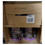 (8x) Glidden Total Exterior Paint and Primer: Satin, White and Pastel Base, Case Box, 1 Gallon