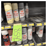 (45x) Do It Best Rust Coat Enamel Spray Paint: Whites, Grays, Aluminum, and Semi-Gloss, Assorted