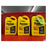 (3x) Prestone Antifreeze + Coolant Concentrate, All Vehicles, 1 Gallon