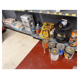Concrete and Driveway: Plaster of Paris, SEK Paver Bond, Driveway Sealer, Quikrete, Do It Best Filler and Sealer, Thoro Waterplug