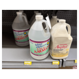 Blue Ribbon Clear Ammonia and Amphyl Hospital Bulk Disinfectant Cleaner