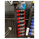 (2x) Channel Lock 8 Piece SAE Impact Socket Set 1/2 Inch Drive