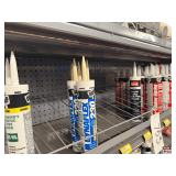 Adhesives and Sealants: DAP Dynaflex 230 Almond, DAP Painter's Acrylic Latex, and DAP Window Glazing